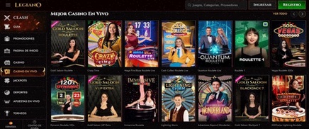 Top legiano casino online app