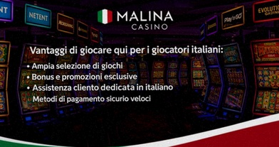 Mejor malina casino app reseña